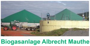 Biogasanlage Albrecht Mauthe