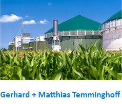 Gerhard Temminghoff + Matthias Temminghoff Biogasanlage